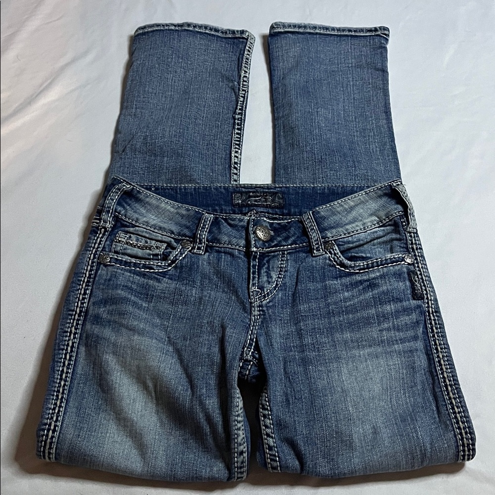 Silver MCKENZIE Slim Straight Jeans - Picture 9 of 14
